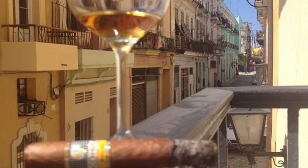 Cohiba a Havana Club rum