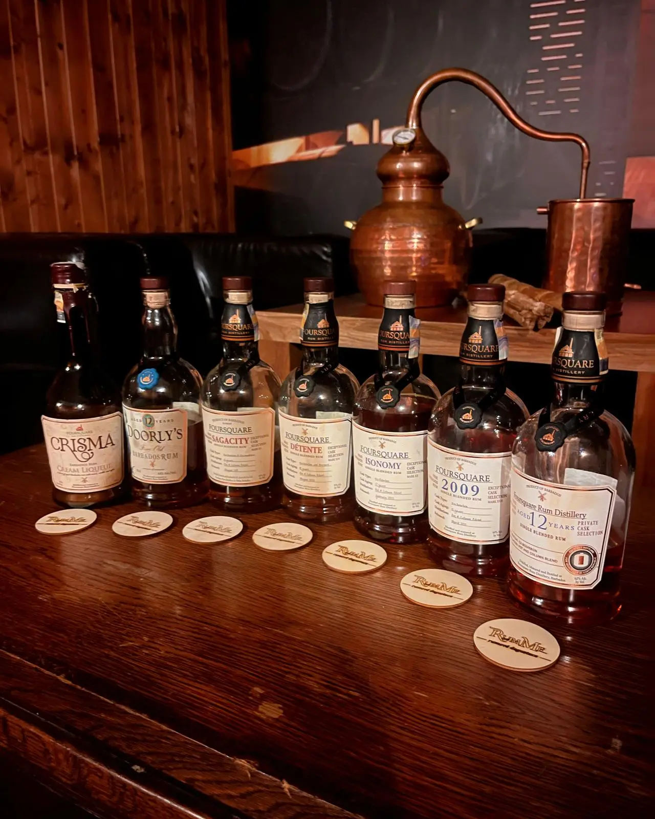 Degustace rumů Foursquare v Brně